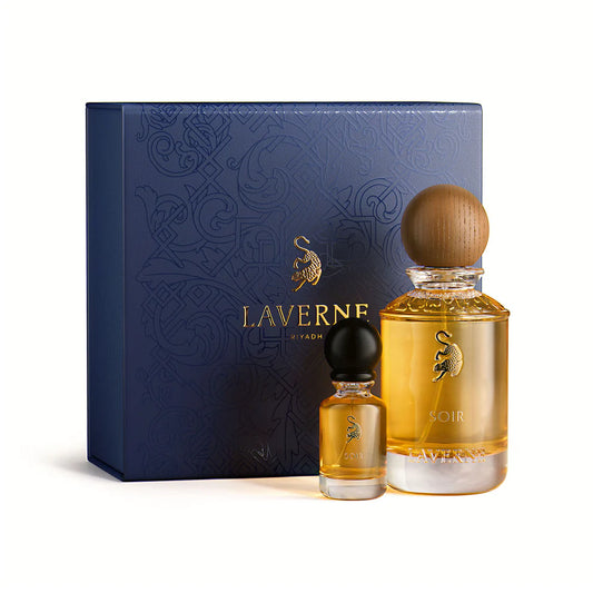 Soir Set Laverne – luksusowy zestaw perfum unisex 100 ml + 10 ml