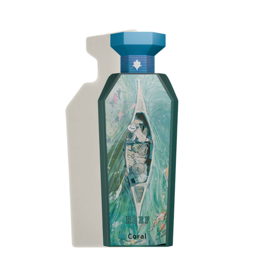 Butelka perfum Coral by Reef Perfumes – świeże, oceaniczne perfumy unisex kwiatowo-owocowe