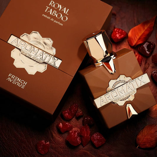 Royal Taboo Aromatix × French Avenue – zmysłowe perfumy męskie o przyprawowo-waniliowym charakterze